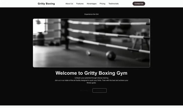 Boxing Gym (Gritty)