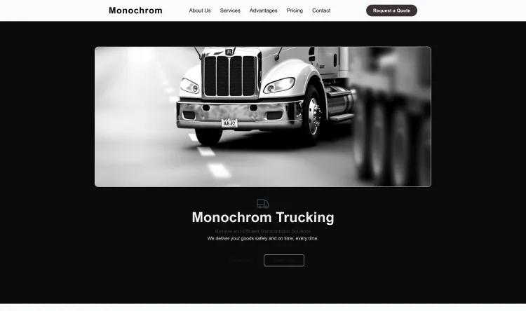 Trucking Company (Monochrom)