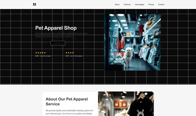 Pet Apparel Shop