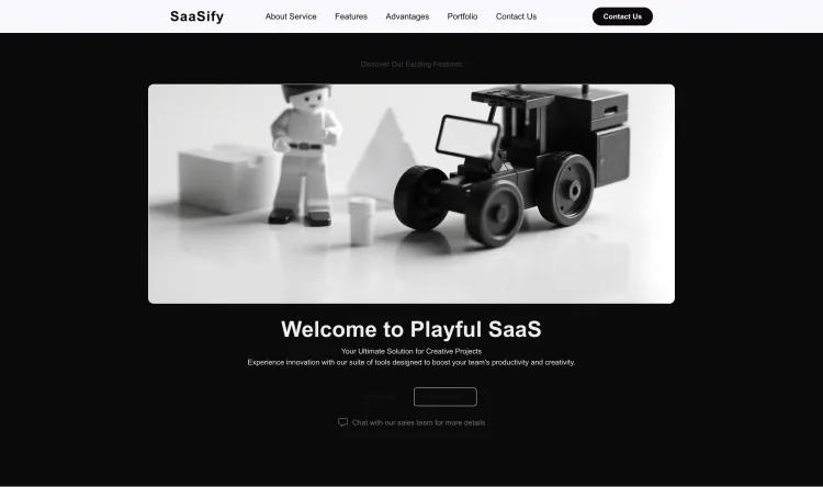 SaaS Company (Playful)