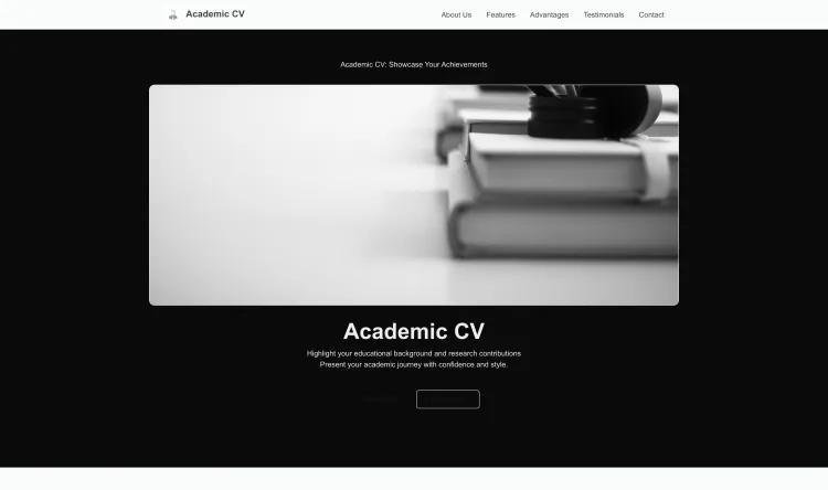 Academic CV