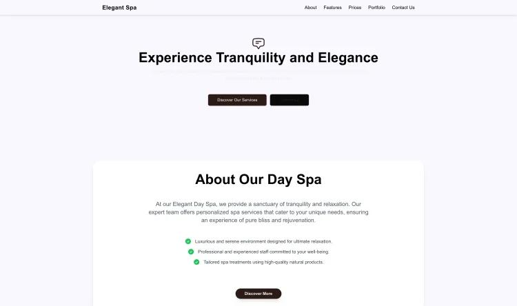 Day Spa (Elegant)