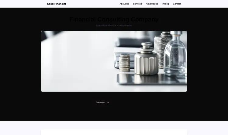 Financial Consulting Company (Solid)