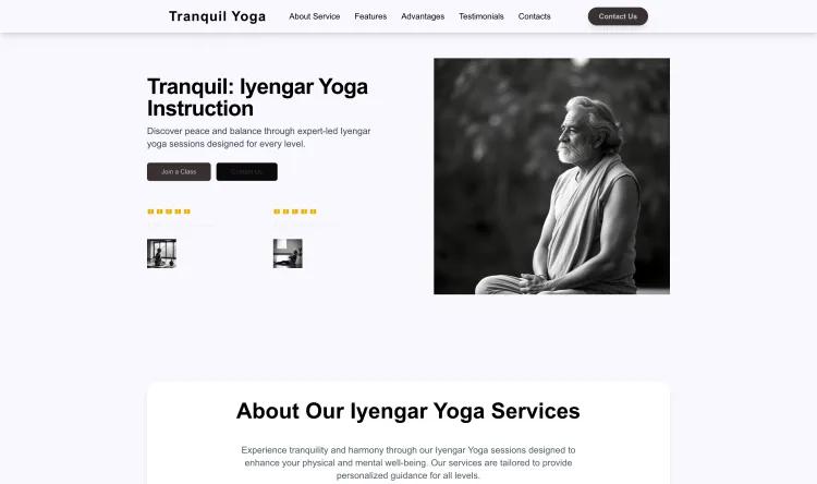 Iyengar Yoga Instructor (Tranquil)