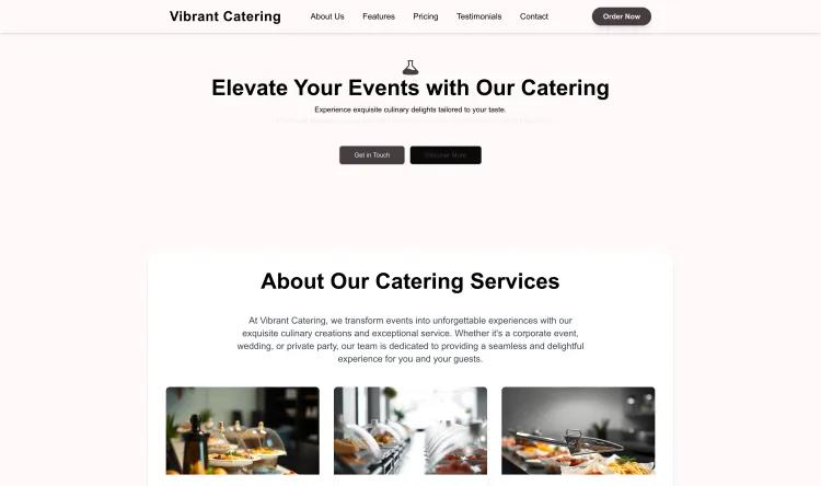 Catering Company (Vibrant)