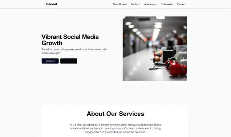 Social Media Agency (Vibrant)