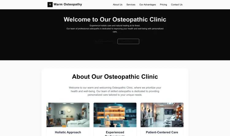 Osteopathic Clinic (Warm)