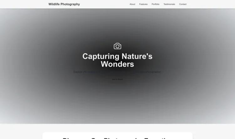 Wildlife Photographer