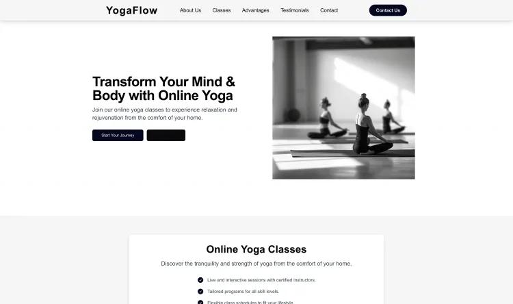 Online Yoga Classes