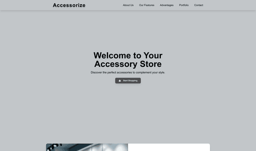 accessories-store-website-template