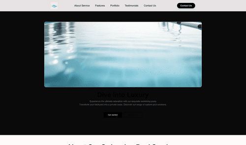 swimming-pool-website-template