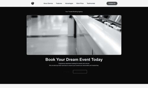 booking-agency-website-template