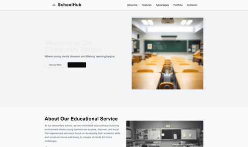elementary-school-website-template