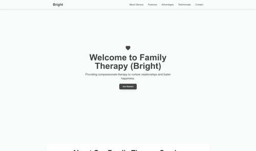 family-therapy-bright-website-template