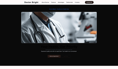 doctor-bright-website-template