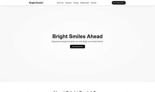 dentist-bright-website-template