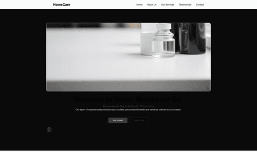 home-healthcare-company-website-template