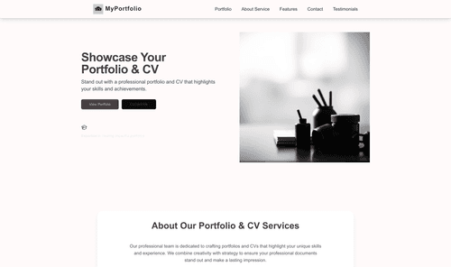 portfolio-cv-website-template
