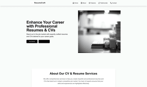 business-cv-website-template