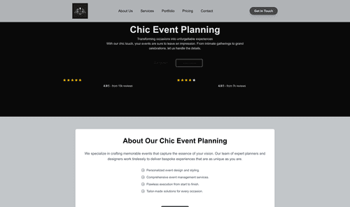 event-planning-company-chic-website-template