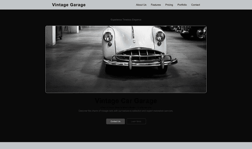 vintage-car-garage-website-template