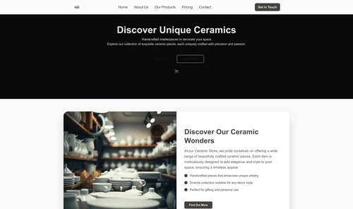ceramic-store-website-template