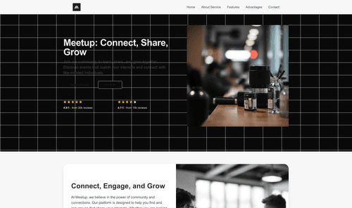 meetup-website-template