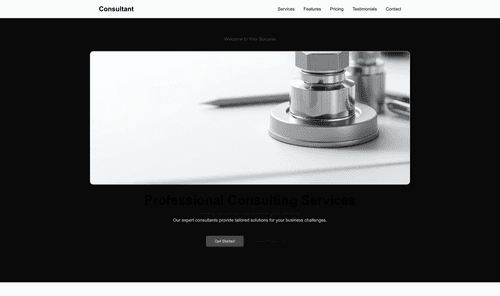 consultant-landing-page-website-template