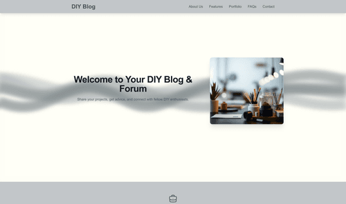 diy-blog-forum-website-template