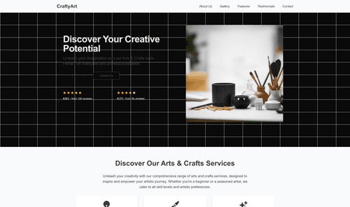 arts-crafts-store-website-template