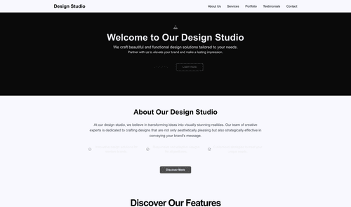design-studio-website-template
