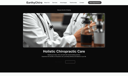 chiropractors-earthy-website-template