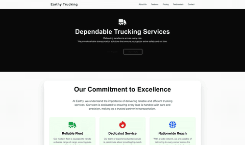 trucking-company-earthy-website-template