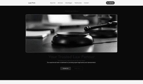 law-firm-dark-website-template