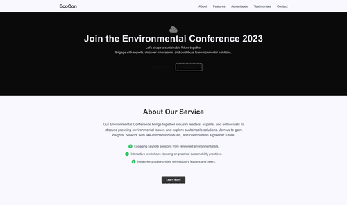 environmental-conference-website-template