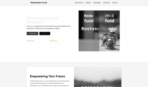restoration-fund-empower-website-template