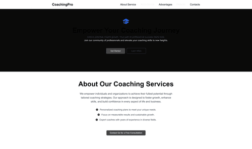 coaching-professional-website-template