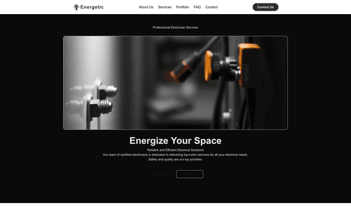 electrician-energetic-website-template