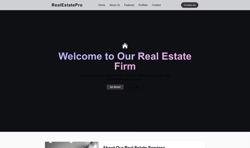 real-estate-firm-website-template