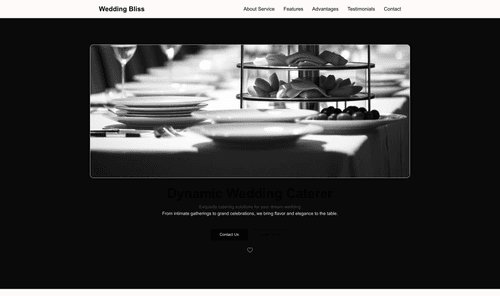 wedding-caterer-dynamic-website-template