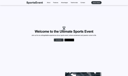 sports-event-landing-page-website-template