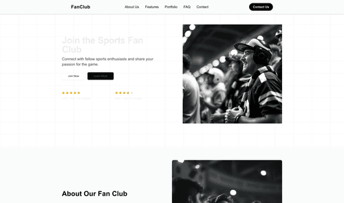 sports-fan-club-website-template