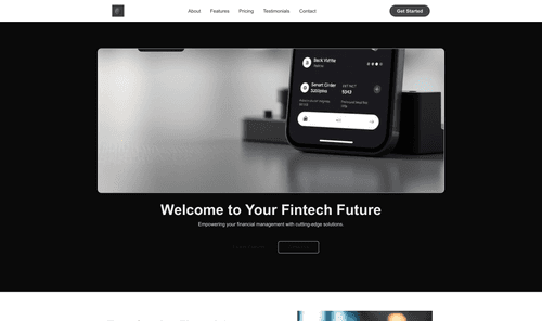 fintech-app-landing-page-website-template