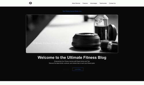 fitness-blog-website-template