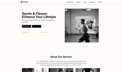 sports-fitness-website-template