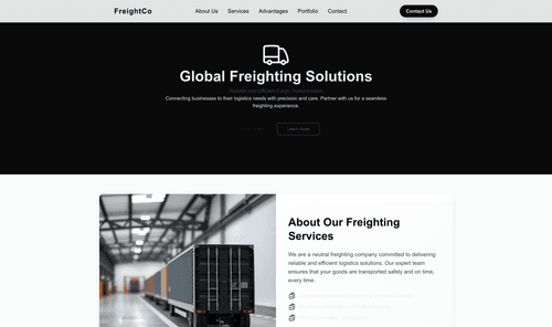 freighting-company-neutral-website-template