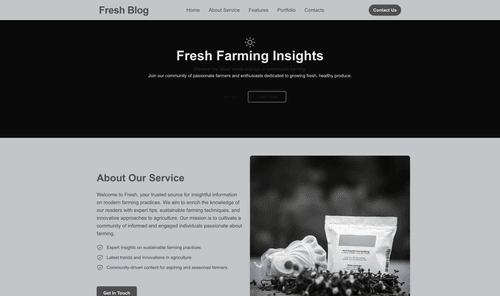 farming-blog-fresh-website-template