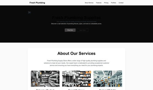 plumbing-supply-store-fresh-website-template