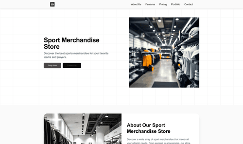 sport-merchandise-store-website-template