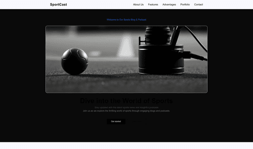 sports-blog-podcast-website-template